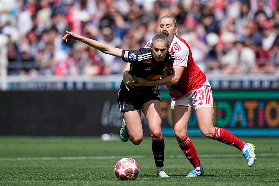 Durchsetzungsstark: Jule Brand (l).Laurent Cipriani/AP/dpa