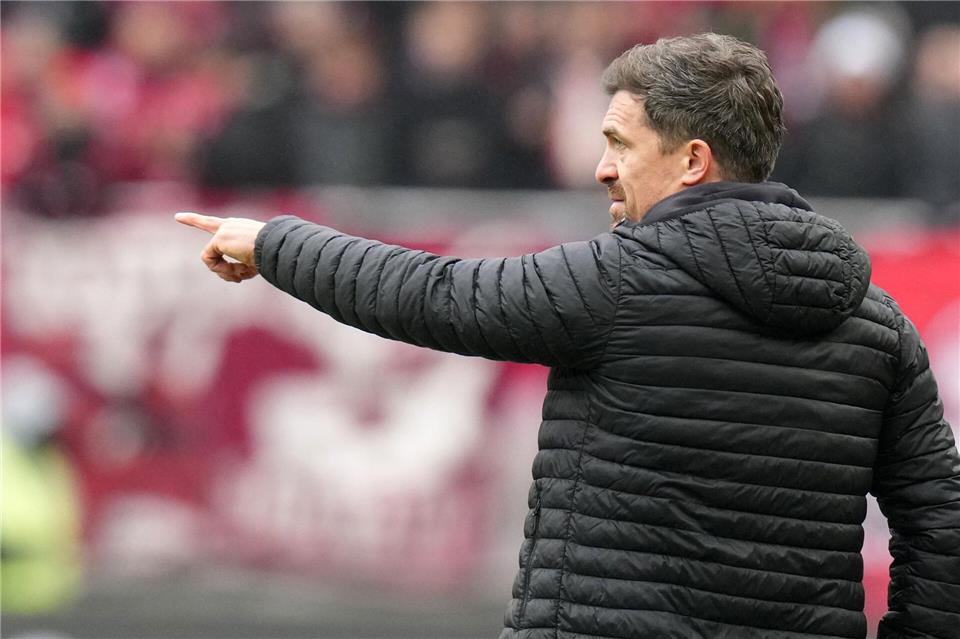 Dynamo-Trainer Thomas Stamm hofft auf zwei Testspiele im Trainingslager. (Archivbild)Thomas Frey/dpa