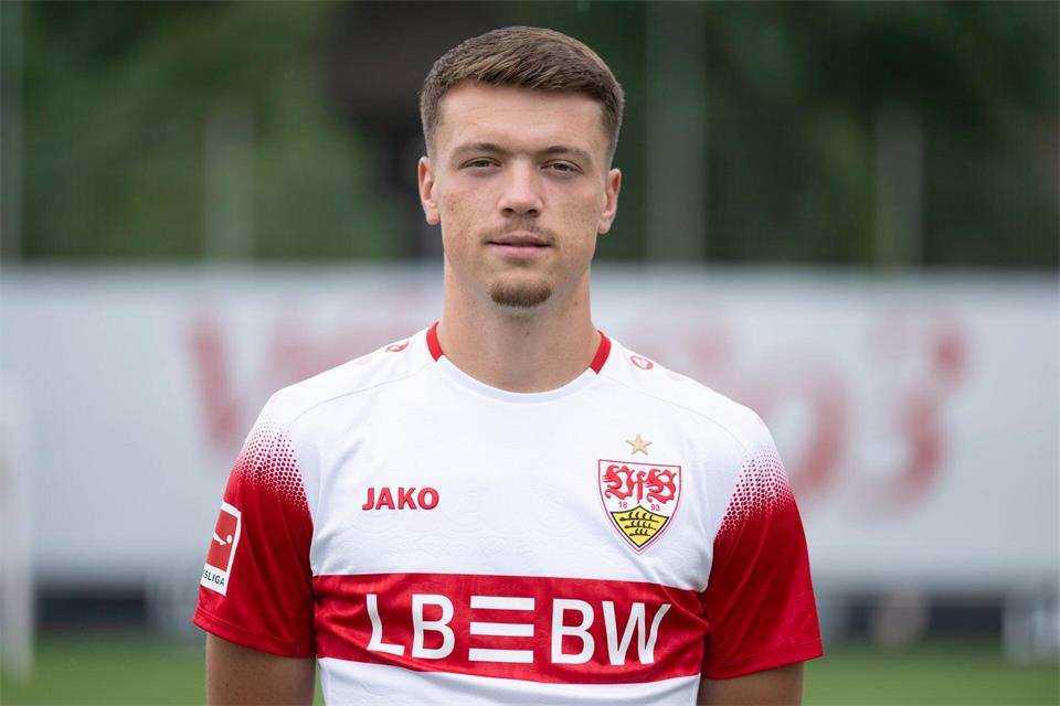 Dzenan Pejcinovic spielt groß auf für den VfB Stuttgart.Marijan Murat/dpa