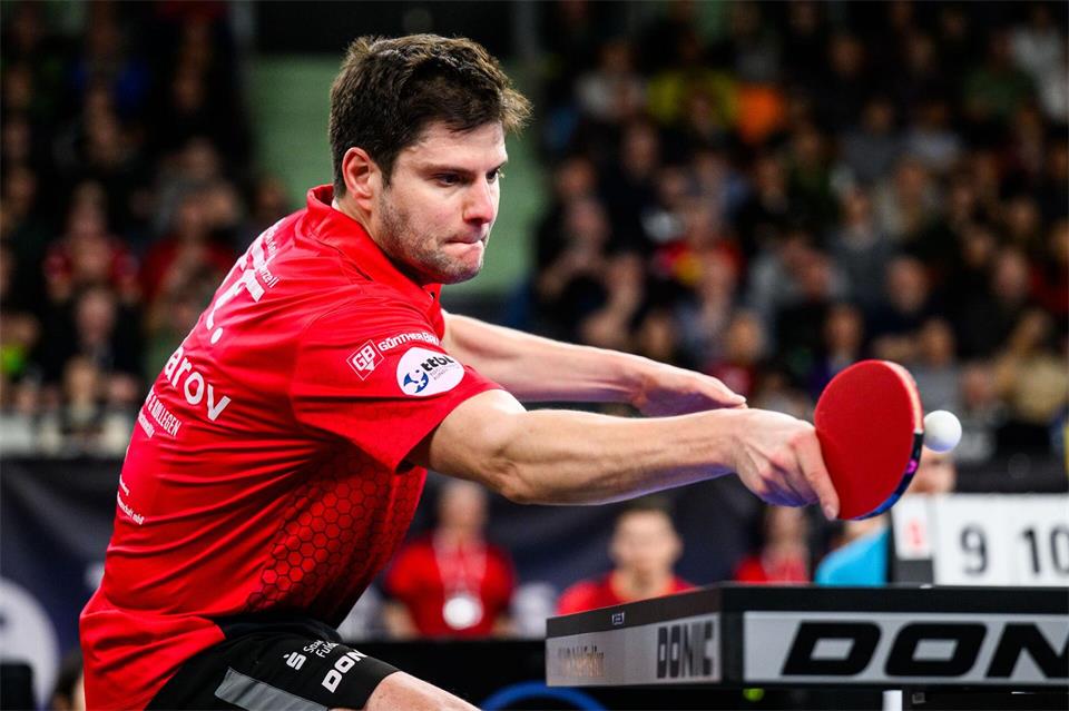 EM-Start abgesagt: Dimitrij Ovtcharov fehlt in Slowenien verletzt. (Archivbild)Tom Weller/dpa