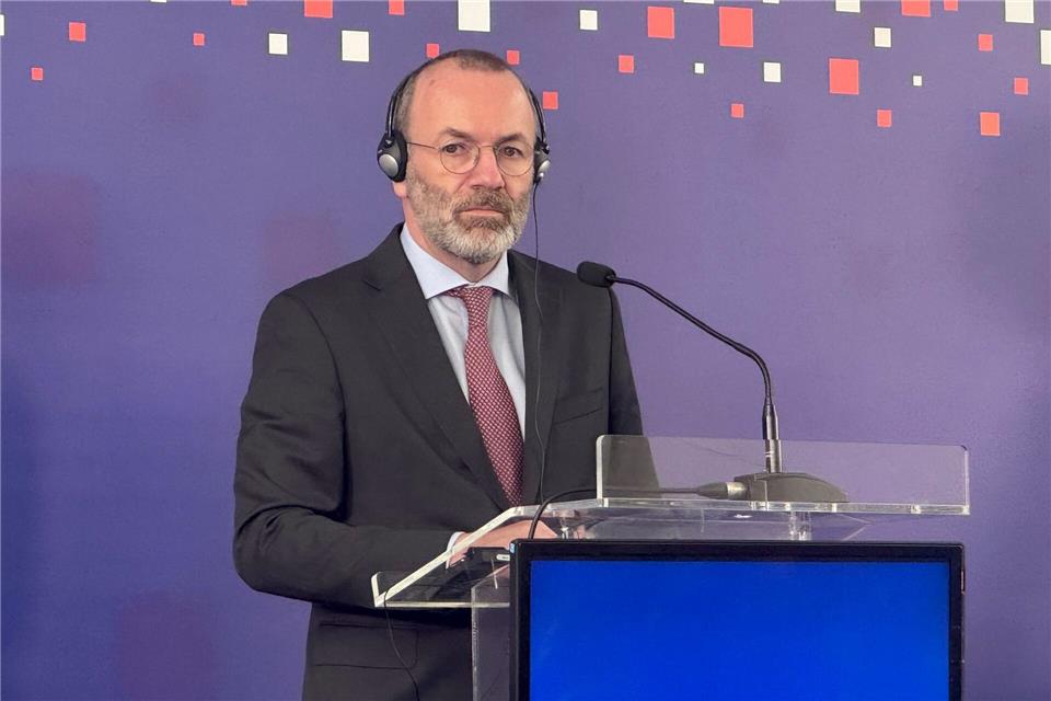 EVP-Chef Weber äußert sich beim Spitzentreffen in Zagreb zu einem sechs Jahre alten Vorschlag aus Frankreich, der jetzt aktueller ist denn je.Michael Fischer/dpa