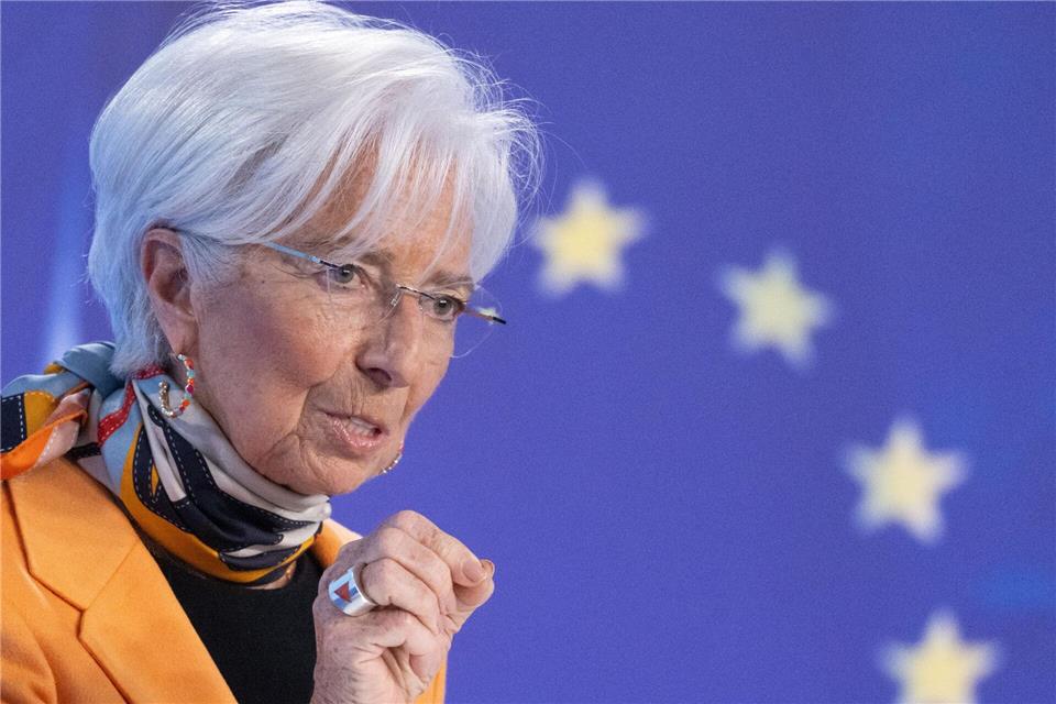 EZB-Chefin Lagarde: Trumps Zölle schaden vor allem den USA EZB-Präsidentin Lagarde warnt vor den Folgen eines globalen Handelskriegs (Archivbild)Boris Roessler/dpa