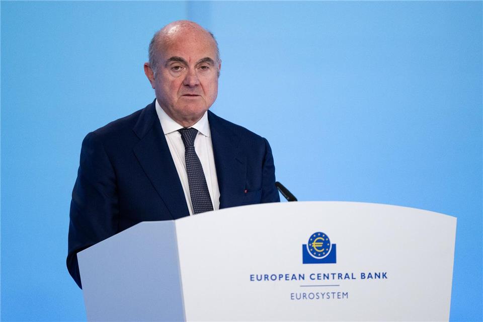 EZB-Vizepräsident Luis de Guindos kritisiert die Bundesregierung für Ihren Widerstand gegen eine Übernahme der Commerzbank. (Archivbild)Florian Wiegand/dpa