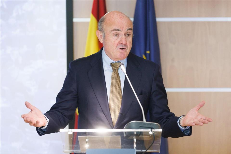 EZB-Vizepräsident de Guindos warnt vor Börsenrisiken wegen des Hypes um KI. (Archivbild)Eduardo Parra/EUROPA PRESS/dpa