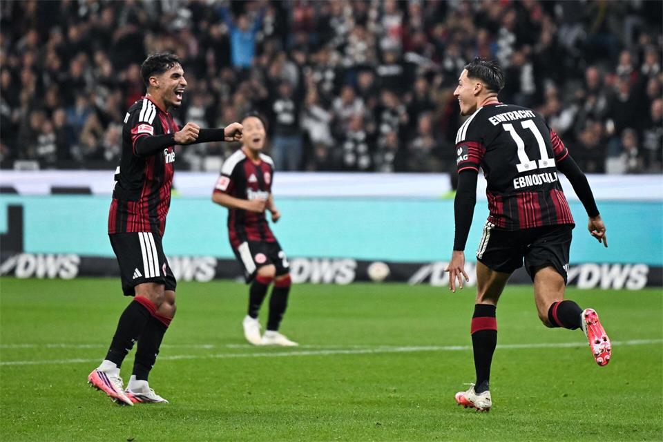 Ebnoutalib bejubelt das späte 1:0.Florian Wiegand/dpa