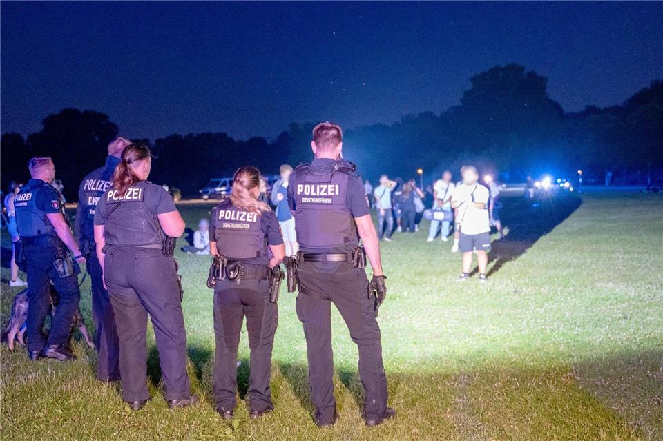 Ein 19 Jahre alter Tatverdächtiger wurde festgenommen. Rene Schröder/NEWS5/dpa