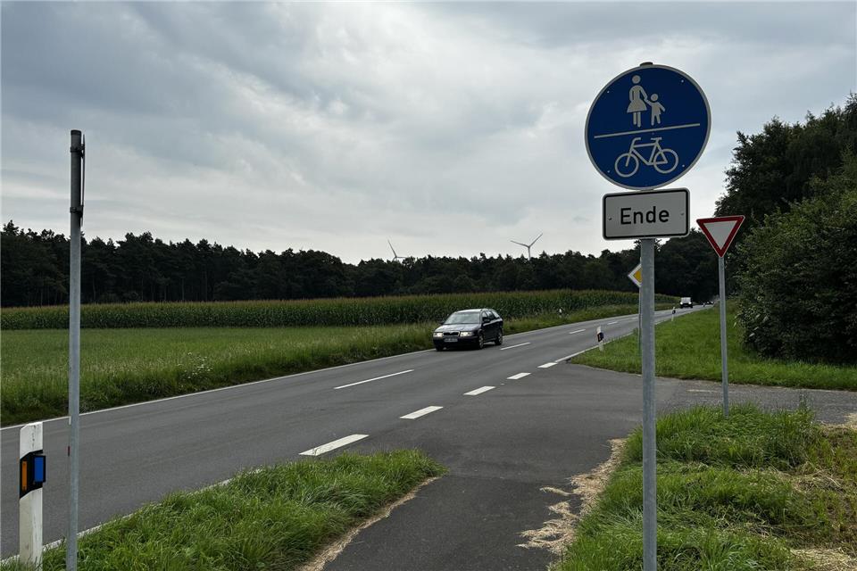 Ein 2,5 Meter breiter Radweg entsteht an der Rekener Straße.