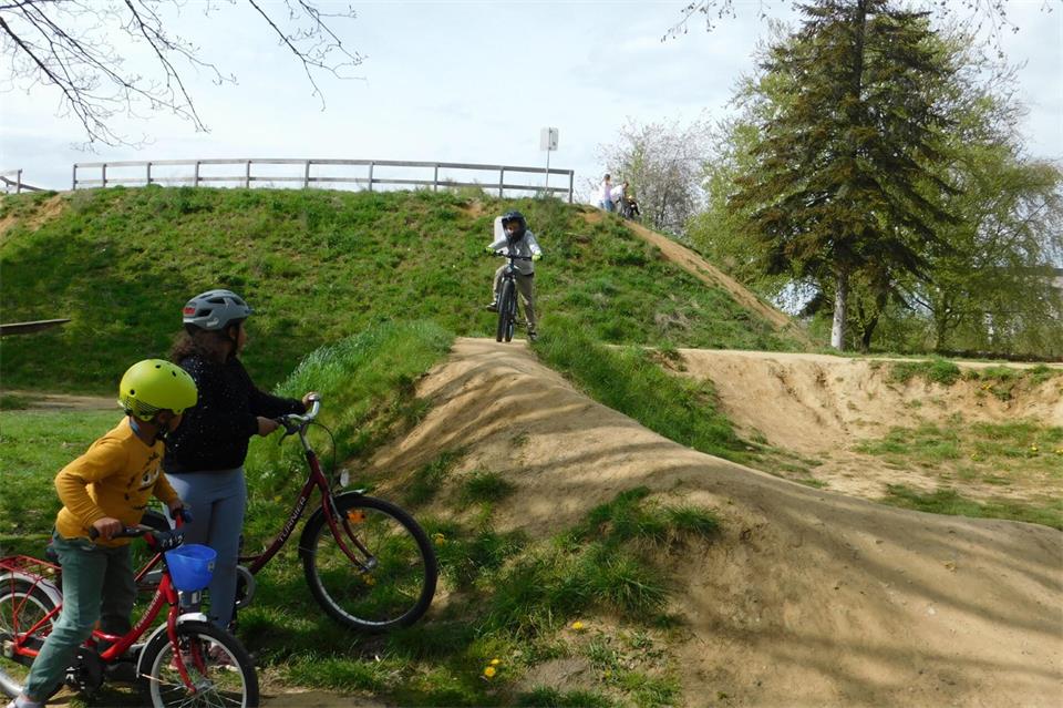 Ein Beispiel für Jugendbeteiligung ist in Borken der Dirtpark zwischen Aquarius und Stadtpark.