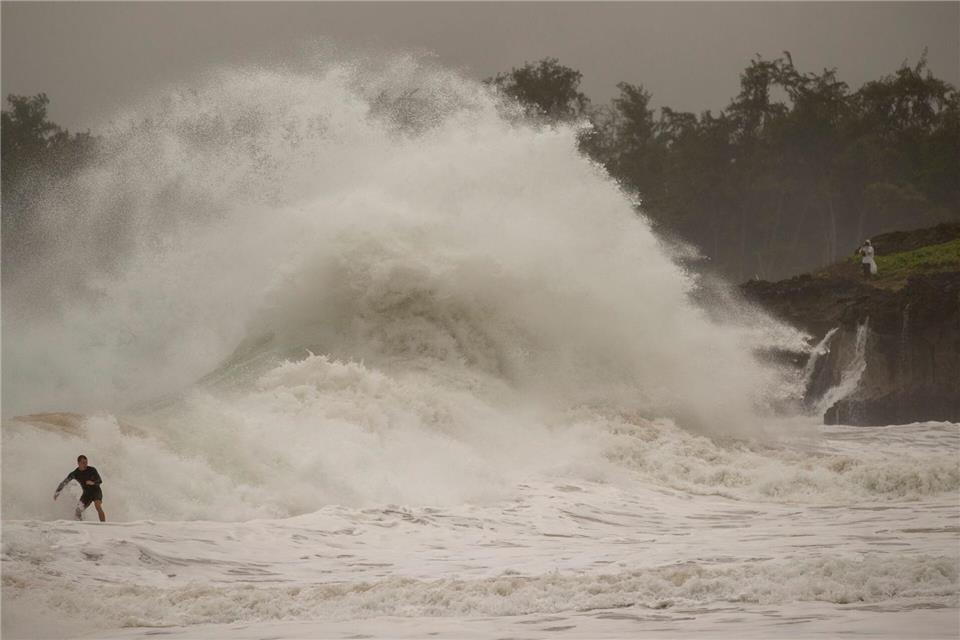 Ein El Nino kann heftige Stürme und Regenfälle, aber auch außergewöhnliche Dürren bringen.Eugene Tanner/AP/dpa
