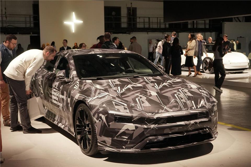 Ein Elektroauto des schwedischen Herstellers Polestar. (Archivbild)Zeng Hui//Xinhua/dpa