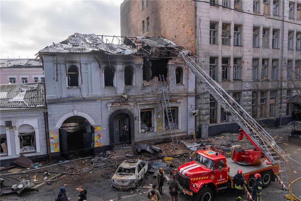 Ein Ende des Krieges in der Ukraine ist nicht in Sicht.Andrii Marienko/AP/dpa