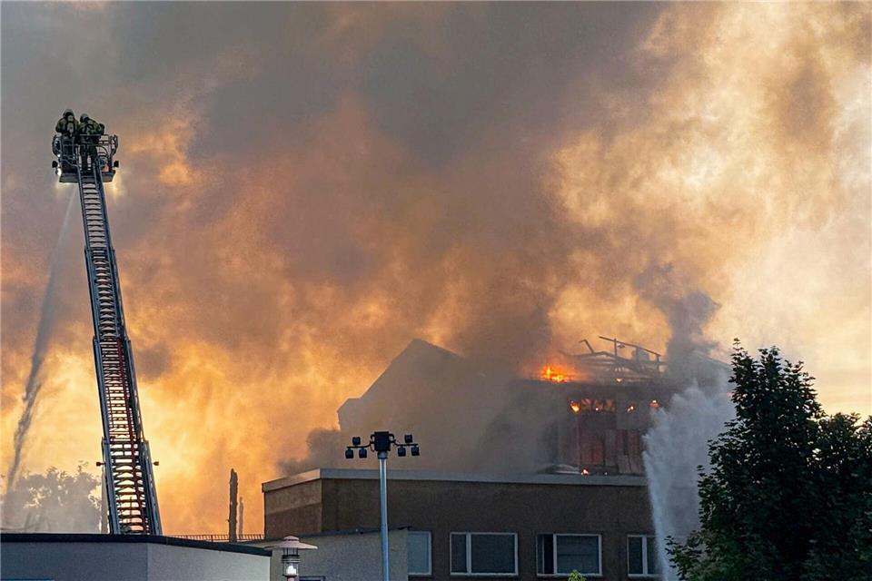 Ein Feuer hat das frühere Operettenhaus in Dresden zerstört. (Archivbild)Christoph Petersen/dpa