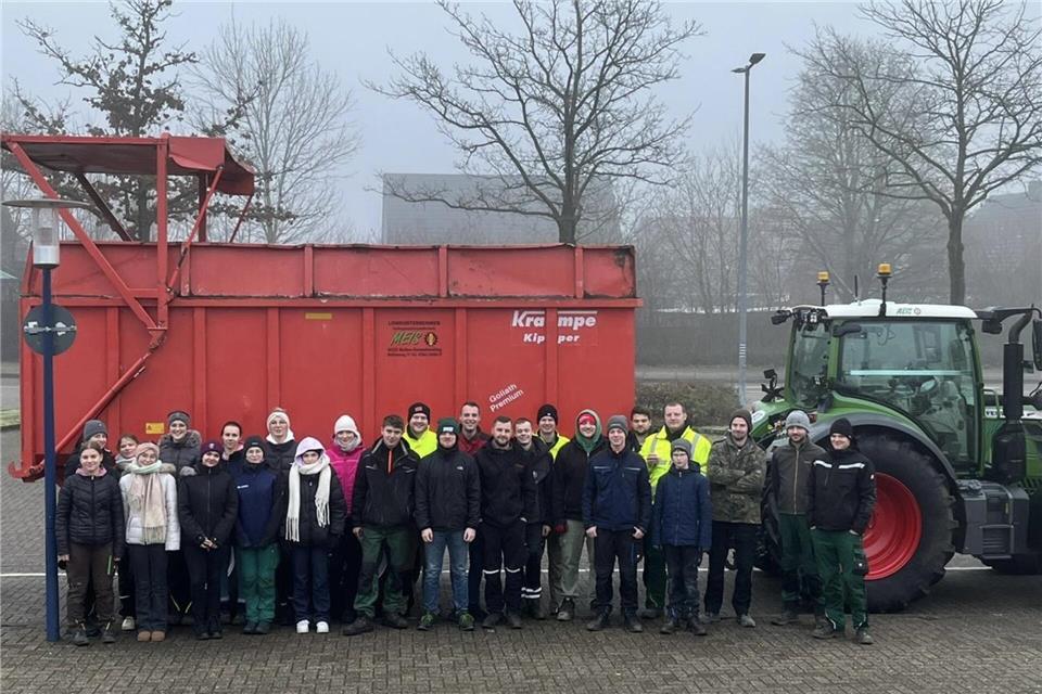 Ein Foto der KLJB Gemen bei der Sammelaktion Anfang dieses Jahres.