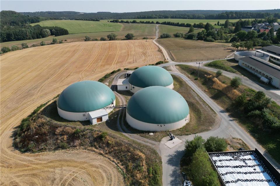 Ein Fünftel der etwa 400 Thüringer Biogasanlagen wird in den kommenden drei Jahren aus der staatlichen Förderung fallen. (Archivbild)Bodo Schackow/dpa