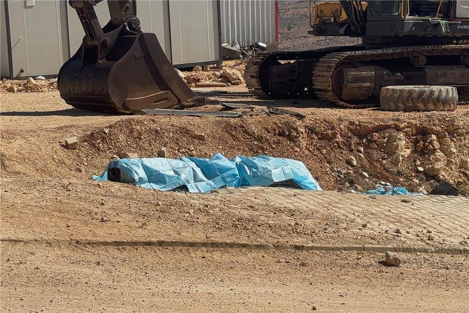 Ein Geschoss sei aus dem Iran in Richtung der Türkei abgefeuert worden, heißt es vom türkischen Verteidigungsministerium. Said Vakkas Yagci/IHA/AP/dpa