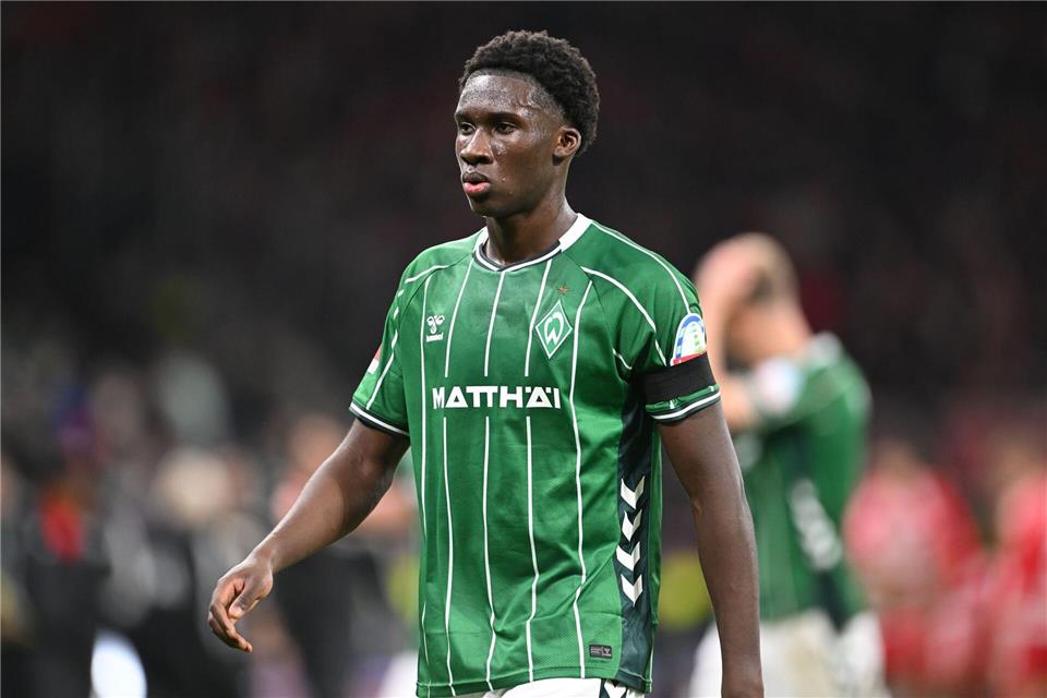 Ein Hamburger in Bremen: Werder-Spieler Karim Coulibaly. (Archivbild)Carmen Jaspersen/dpa