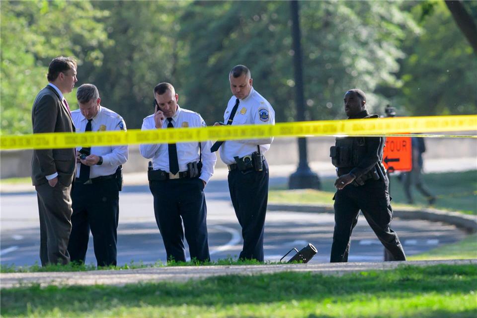 Ein Jugendlicher wurde angeschossen, ein Verdächtiger festgenommen.Rod Lamkey/AP/dpa