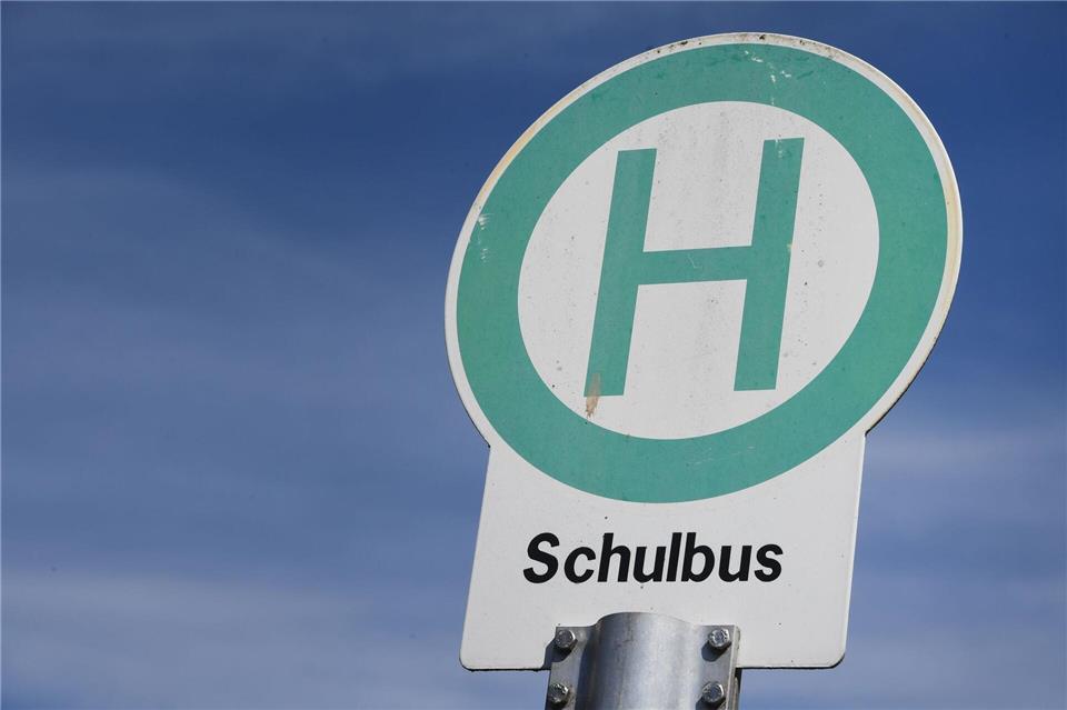 Ein Junge verletzte sich bei dem Zusammenstoß mit einem Schulbus schwer. Stefan Sauer/dpa