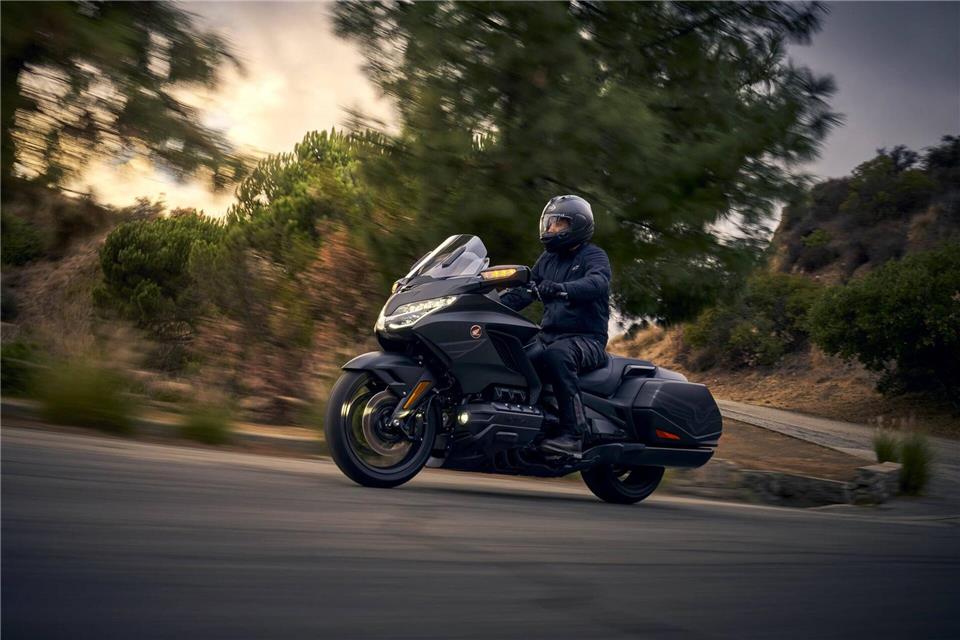 Ein Luxusliner auf zwei Rädern: Die Honda Gold Wing GL1800.Honda/dpa-tmn