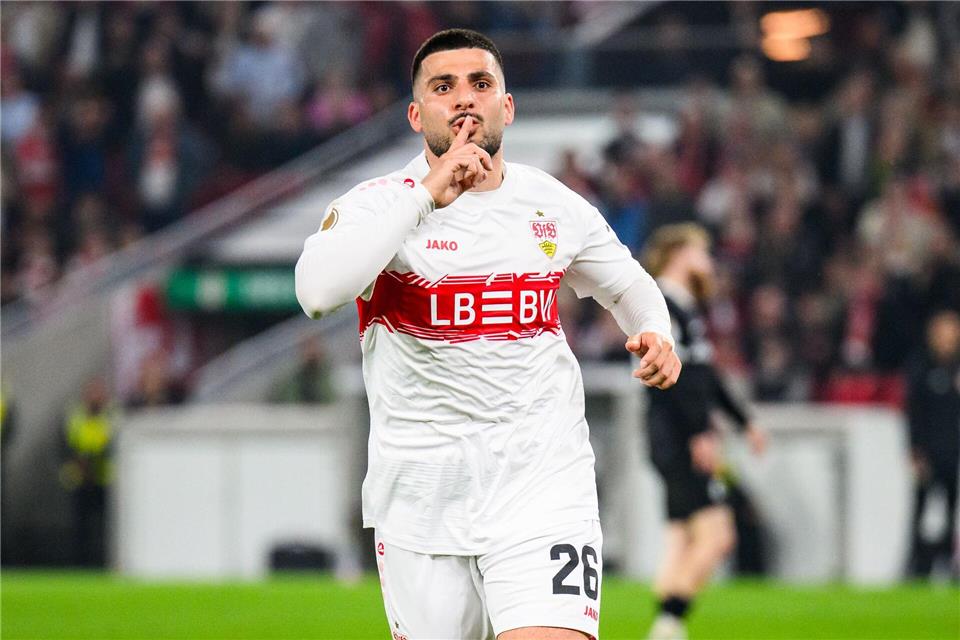 Ein Mann für die wichtigen Spiele? Undav will gegen Leverkusen seinen Torriecher beweisen. (Archivbild)Tom Weller/dpa