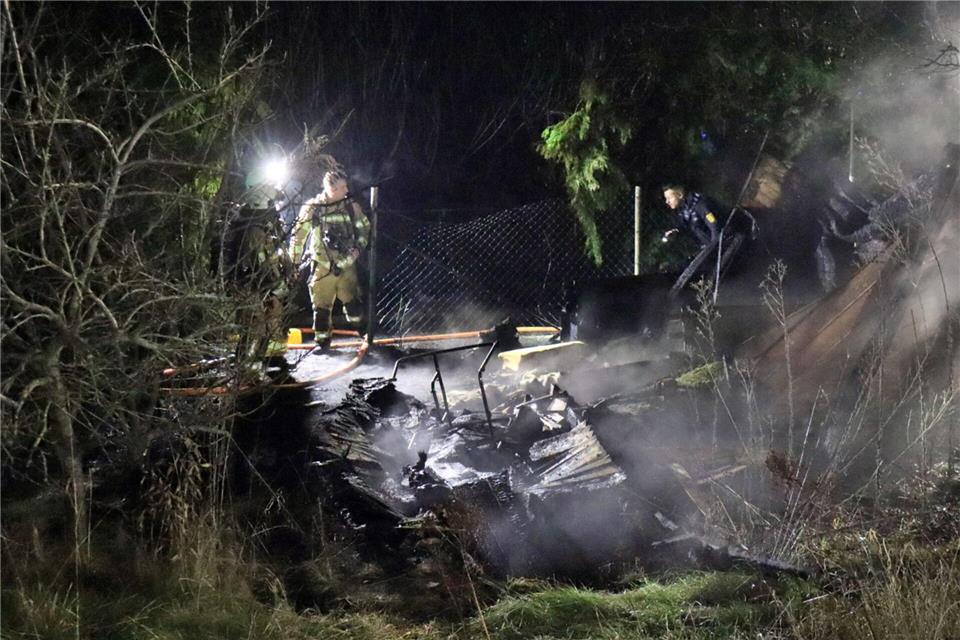 Ein Mann ohne festen Wohnsitz stirbt in einer Gartenhütte in Heidelberg. Rene Priebe/dpa