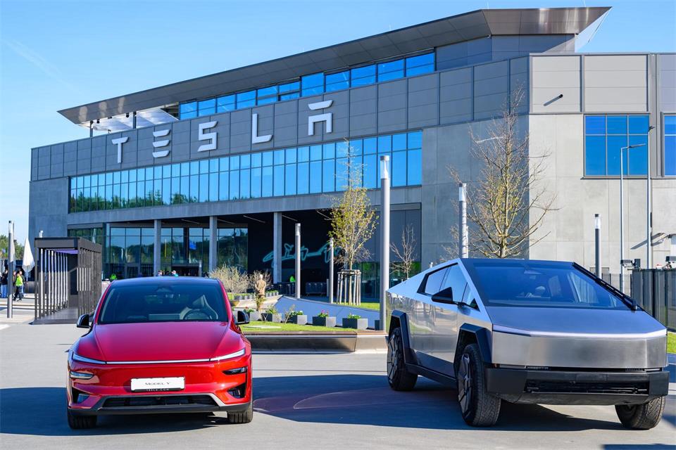 Ein Mann soll dem Tesla-Konzern mit Anschlägen gedroht und Schweineaugen geschickt haben. (Symbolbild)Patrick Pleul/dpa