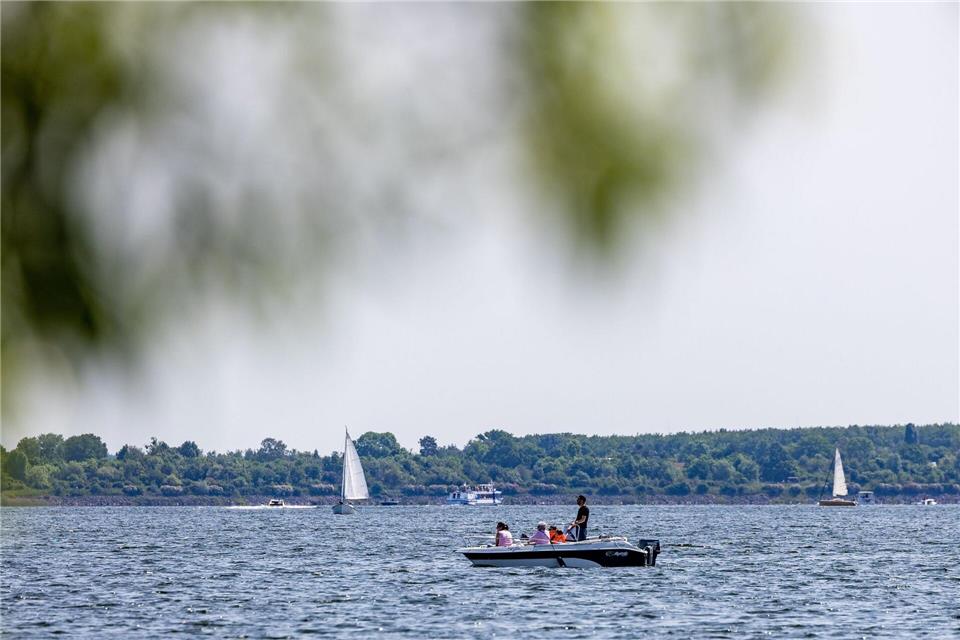Ein Paradies für Wasserwanderer: Die Seen Senftenberger See, Geierswalder See, Partwitzer See, Sedlitzer See und Großräschener See verschmelzen durch schiffbare Kanäle zu einem gemeinsamen Verbund.Frank Hammerschmidt/dpa/dpa-tmn
