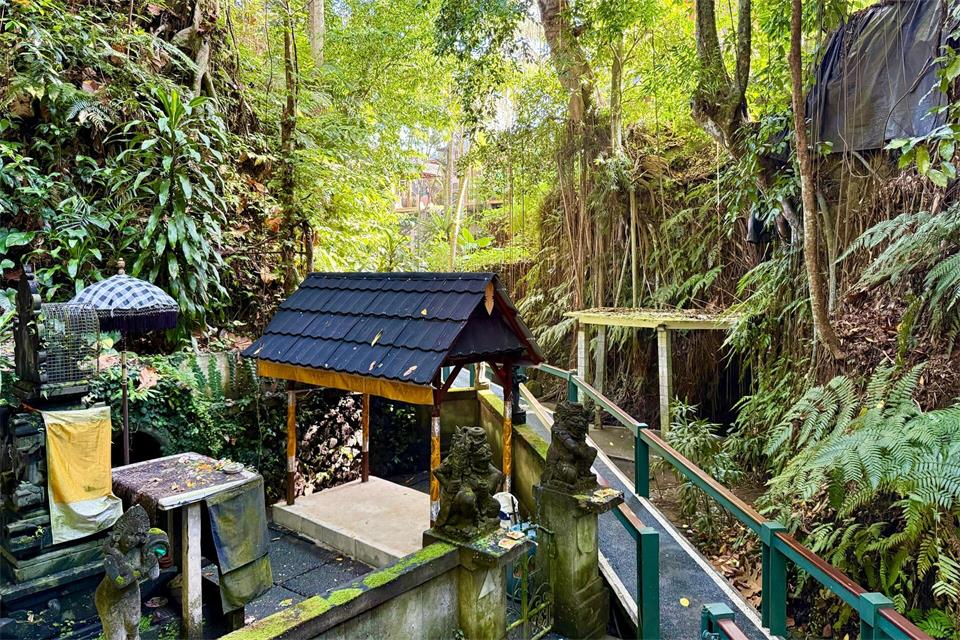 Ein Spa-Besuch ist ein Muss in Ubud. Wer im „Taksu“ bucht, geht durch einen kleinen Dschungel zu den Massageräumen.Carola Frentzen/dpa