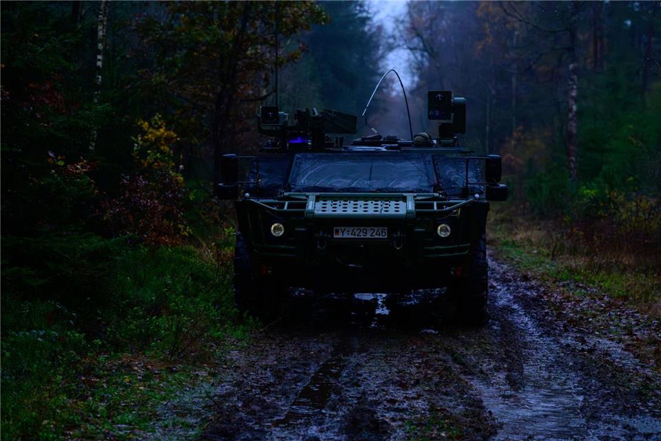 Ein Spähwagen vom Typ Fennek. (Symbolbild)Philipp Schulze/dpa