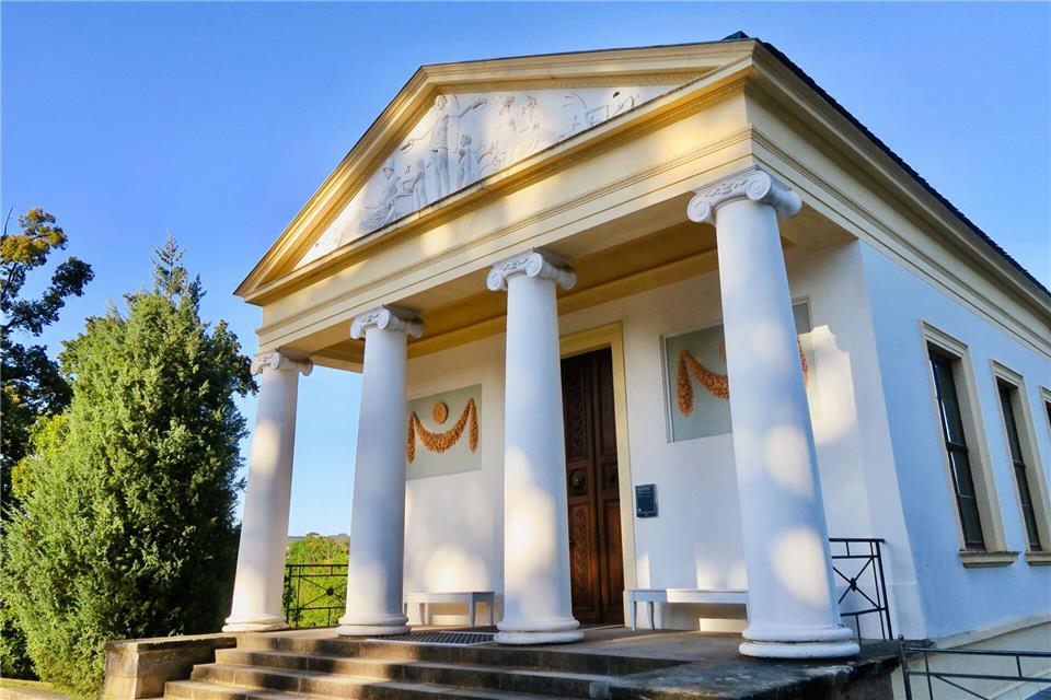 Ein Stück Italien in Weimar: das Römische Haus.Daniela David/dpa-tmn