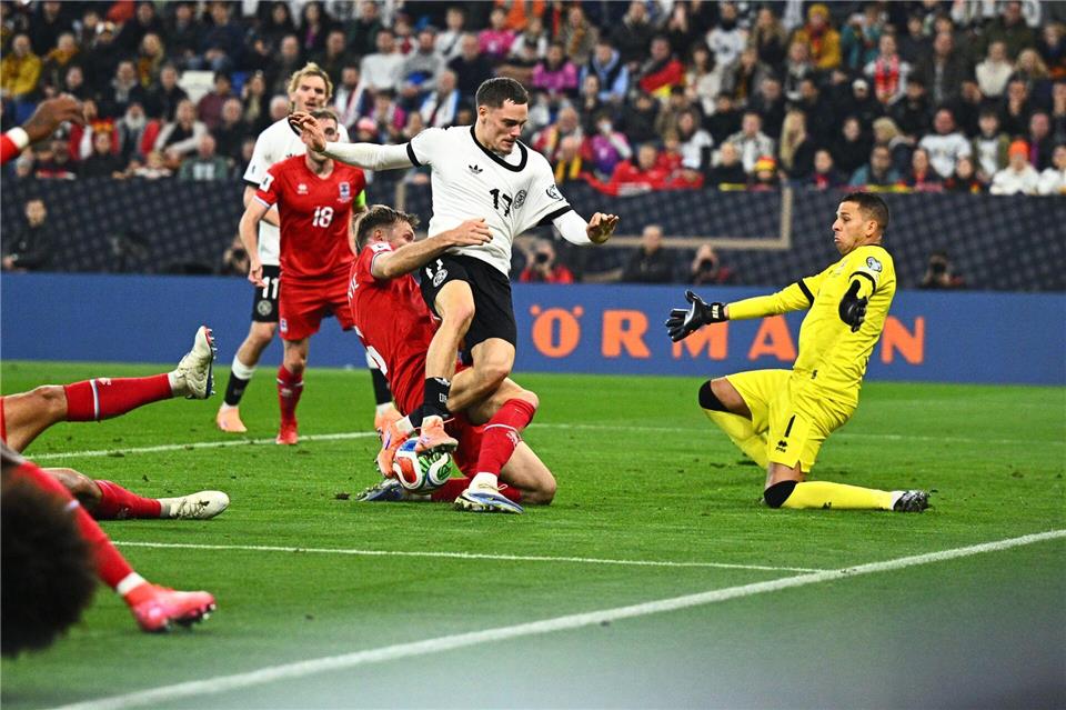 Nagelsmann missfällt Kritik an Wirtz: „Total befreit“ Ein Tor wollte Wirtz gegen Luxemburg nicht gelingen. Tom Weller/dpa