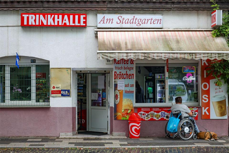 Ein Trinkhalle in Herne. Christoph Reichwein/dpa