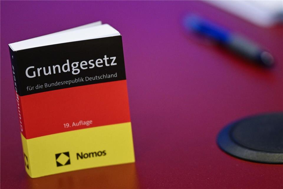Ein Verein, der das Grundgesetz Schülern näher bringt, wurde mit dem Freiheitspreis ausgezeichnet. (Symbolbild)Britta Pedersen/dpa