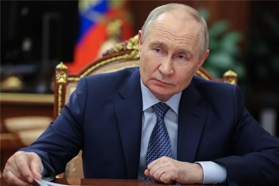 Ein Video eines Ex-Frontsoldaten schlägt in Russland Wellen - bis hin zu Kremlchef Wladimir Putin. (Archivbild)Vyacheslav Prokofyev/Pool Sputnik Kremlin via AP/dpa
