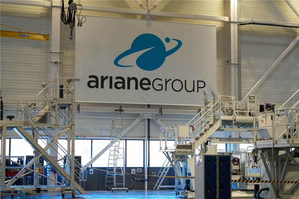 Ein Werk des Raketenherstellers Ariane Group in Frankreich. Thibault Camus/AP/dpa