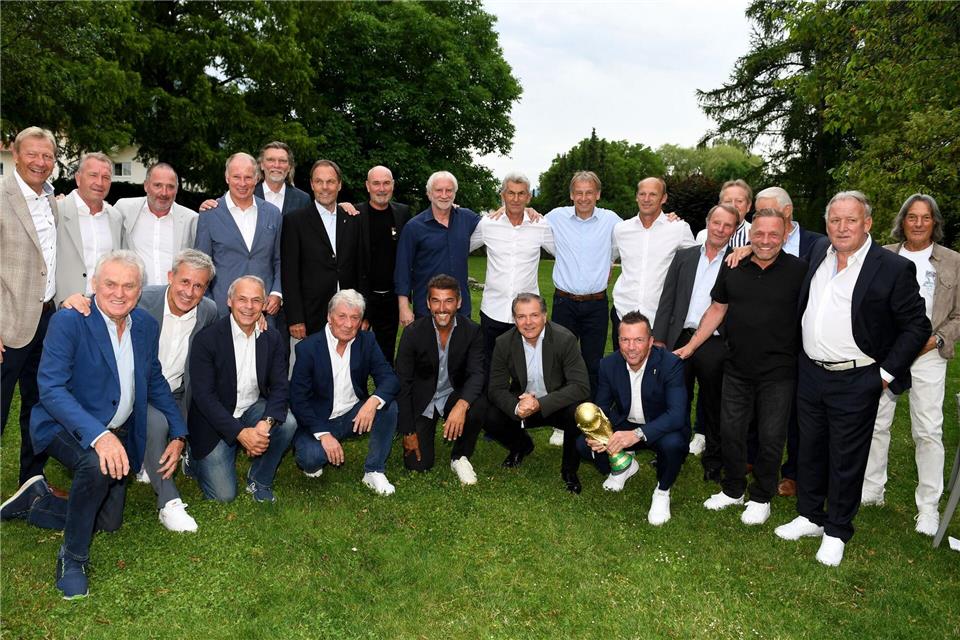 Ein Wiedersehen der Weltmeister im Jahr 2023. (Archivbild)Wolfgang Breiteneicher/-/dpa