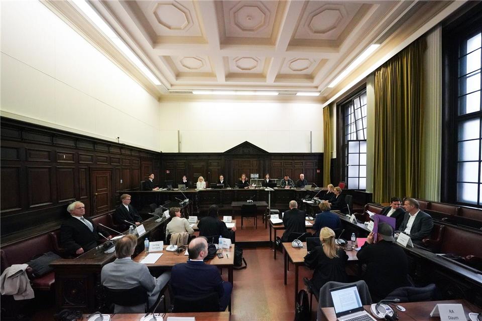 Ein Zeuge berichtete, wie der Kontakt zu den mutmaßlichen Entführern zustande kam.Marcus Brandt/dpa Pool/dpa