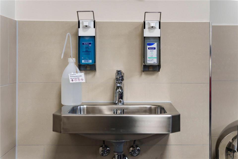 Ein Ziel der Einrichtung: Bessere Hygiene für Drogenkranke. Andreas Arnold/dpa