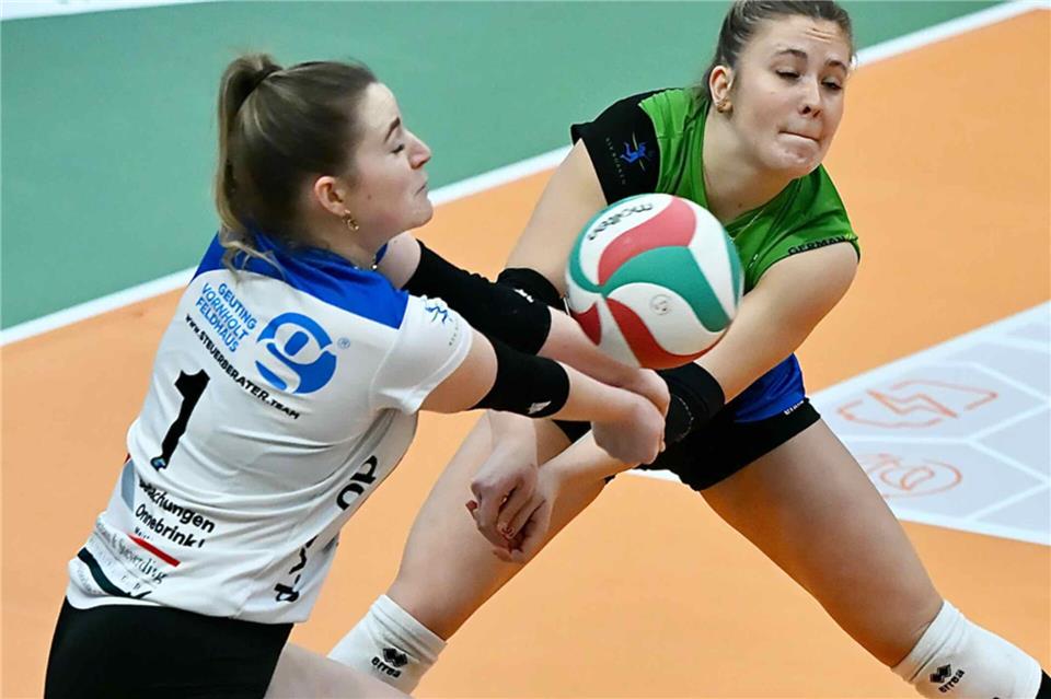 Ein gebrauchter Tag in Aachen: Marie Lintfert (links) und Leni Nienhaus unterlagen mit dem RSV Borken II beim PTSV Aachen III mit 1:3.