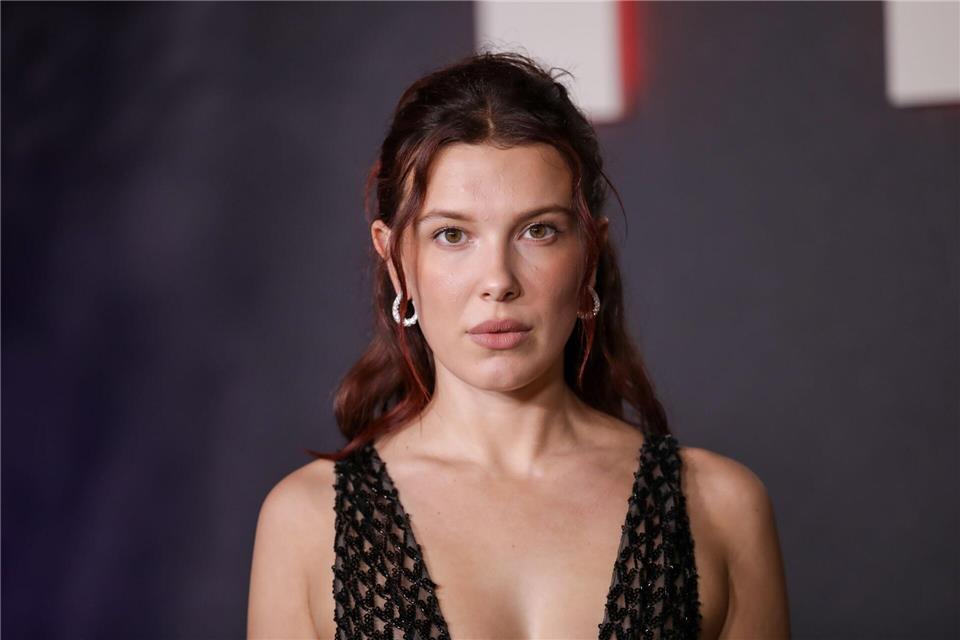 Ein knappes Jahr nach der Adoption ihrer kleinen Tochter wünscht sich „Stranger Things“-Star Millie Bobby Brown, eines Tages selbst schwanger zu sein. (Archivbild)Andrew Park/Invision/AP/dpa