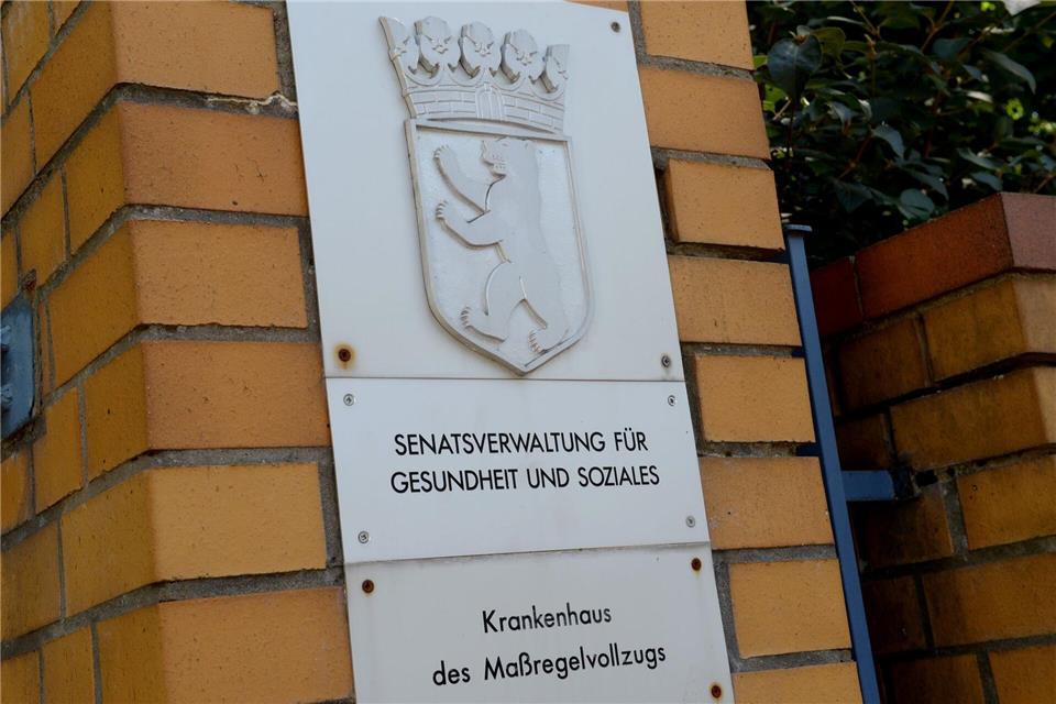 Ein neuer Standort des Berliner Maßregelvollzugs in Tempelhof soll die beiden bisherigen Standorte entlasten. (Archivbild)picture alliance / dpa