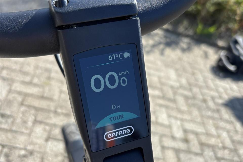 Ein schlichtes Display lässt fast vergessen, dass es sich um ein e-Bike handelt.