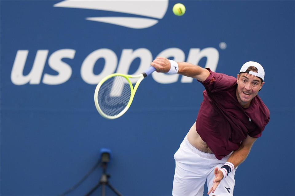 Ein völlig überraschender Erfolg: Jan-Lennard Struff zählt zu den Top 16 bei den US Open. Seth Wenig/AP/dpa