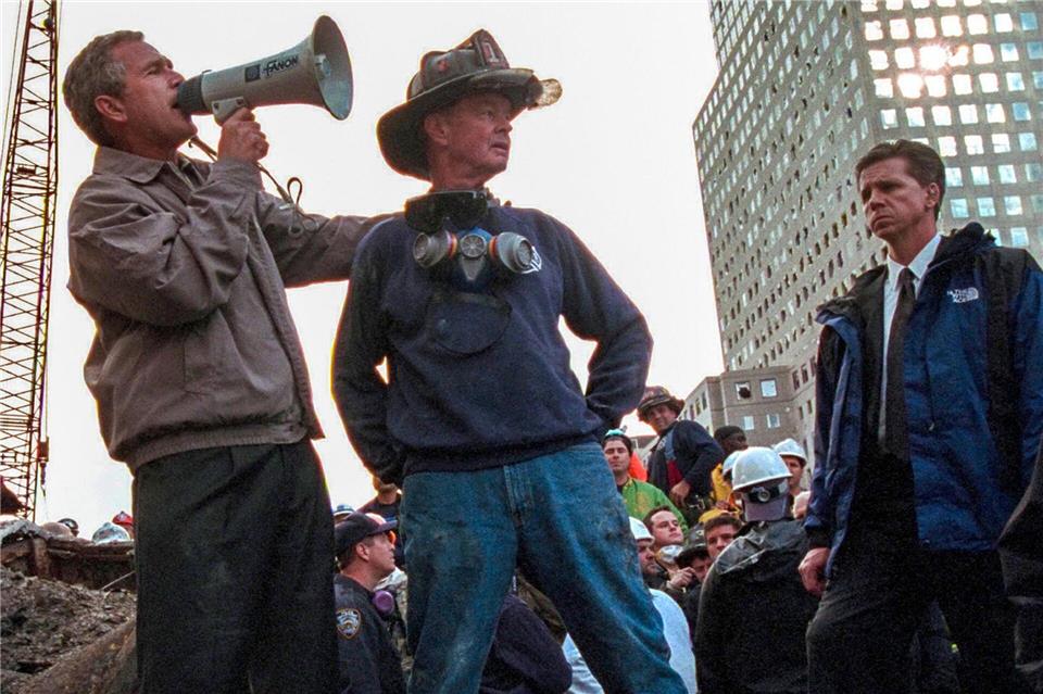 Ein wichtiger Moment für Bush (Archivbild).Eric Draper/Handout/White House/Consolidated/dpa