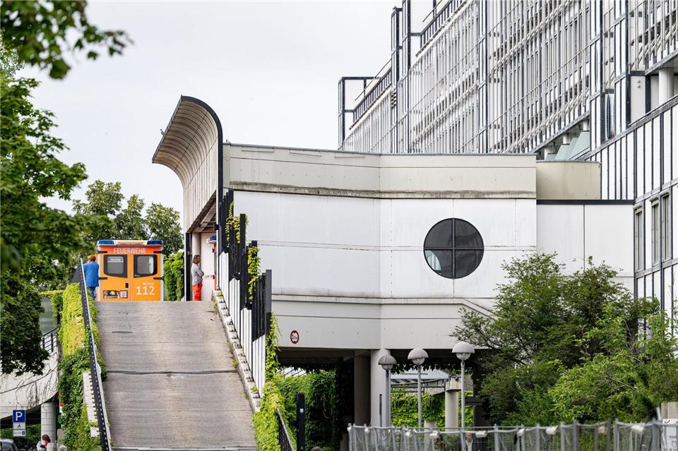 Eine Auffahrt zur Notaufnahme am Vivantes Klinikum in Neukölln. Fabian Sommer/dpa