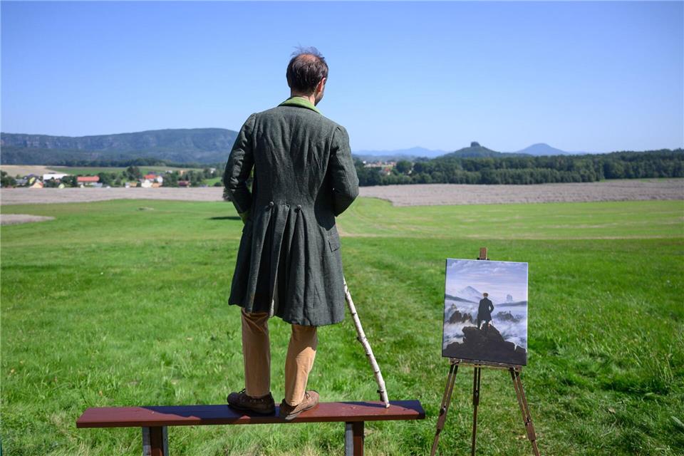 Eine Landschaft, von der sich Maler Caspar David Friedrich inspirieren ließ.Robert Michael/dpa
