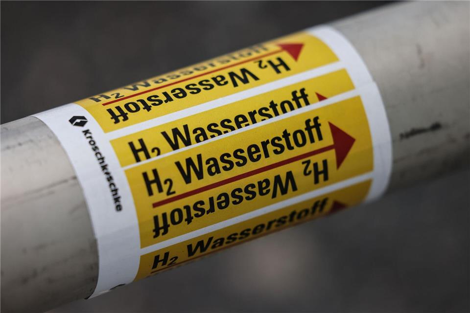 Eine Millionenförderung der EU soll helfen, Chemnitz als wichtigen Industriestandort an das bundesweite Wasserstoffnetz anzuschließen (Symbolbild)Oliver Berg/dpa