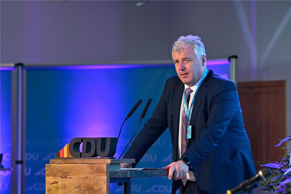 „Eine Minderheitsregierung darf kein Tabu sein“, sagt CDU-Fraktionschef Guido Heuer. (Archivbild)Klaus-Dietmar Gabbert/dpa