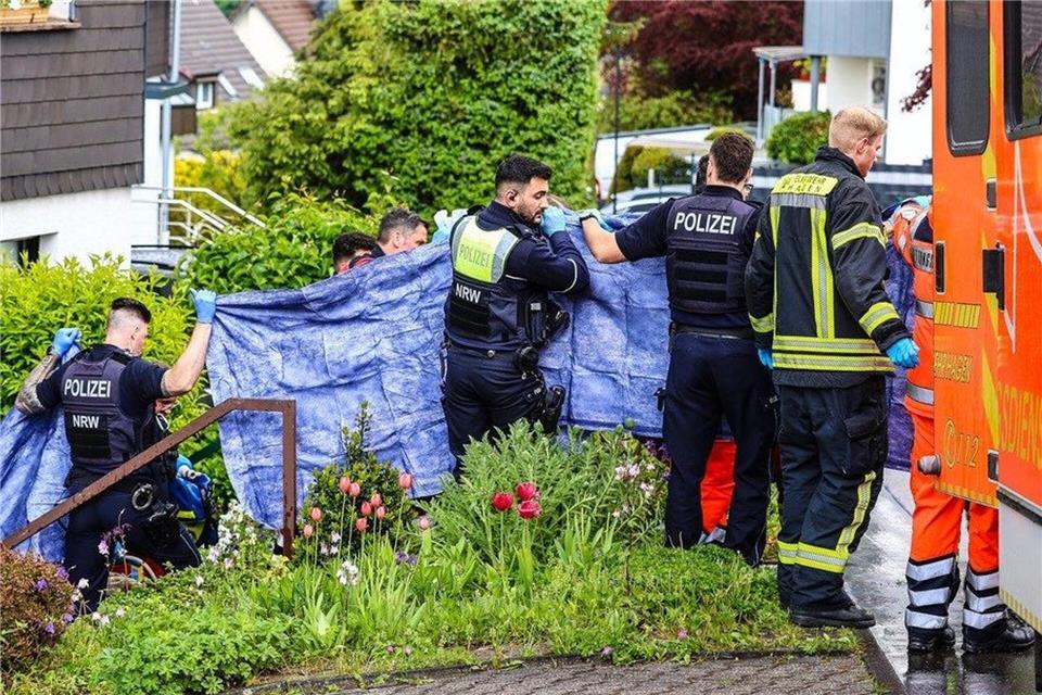 Eine Mordkommission hat Ermittlungen zu der Tat in Hagen aufgenommen (Bild vom 14.5.)Alex Talash/dpa