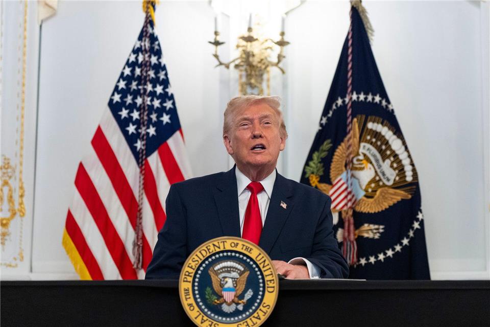 Eine Nationalgardistin ist laut US-Präsident Donald Trump ihren Verletzungen erlegen.Alex Brandon/AP/dpa